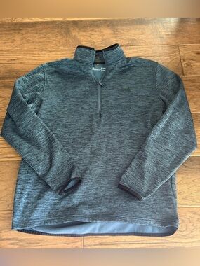 Under Armour Men's Heathered Teal 1/4 Zip Pullover Jacket